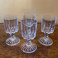 Italian Crystal Wine Glasses Set Of Four