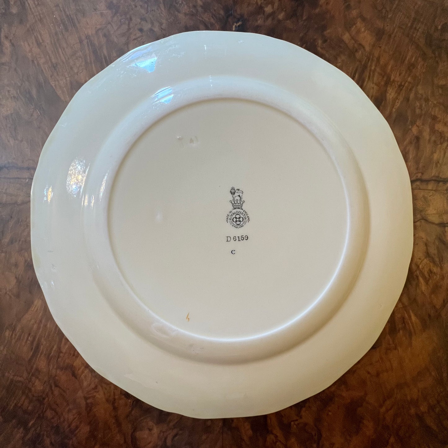 Vintage Royal Doulton Floral Dinner Plate