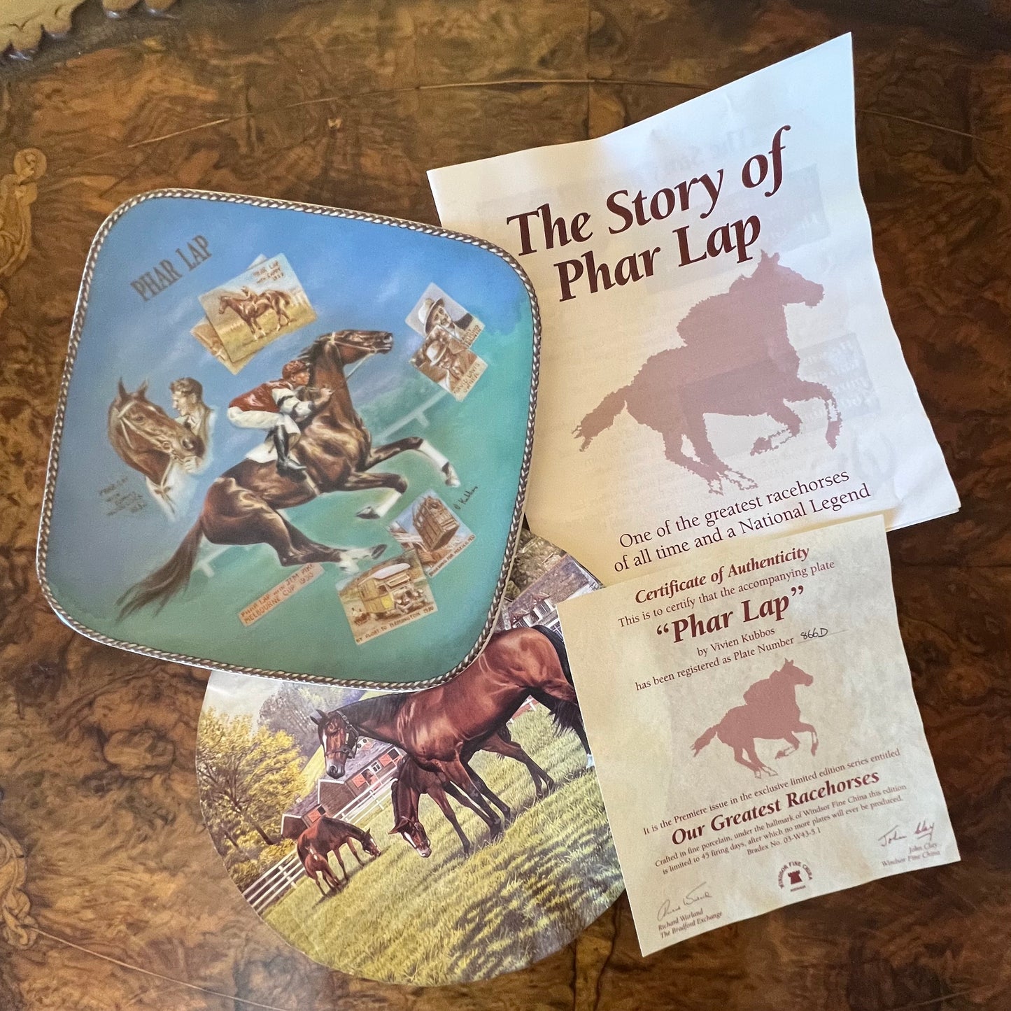 Phar Lap Collector Plate