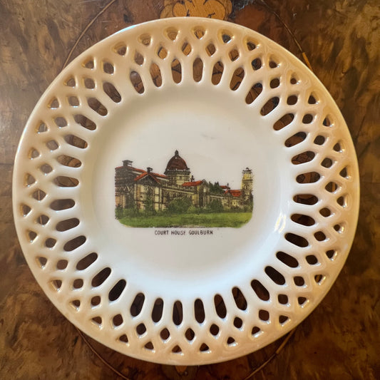 Vintage Goulburn Court House Small Plate