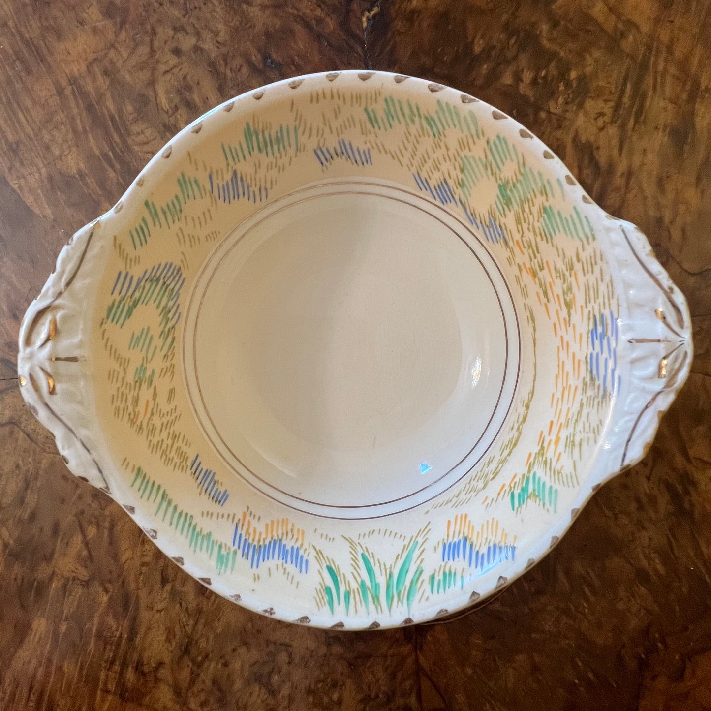 Vintage Burleigh Ware Tudor Bowls Set Of Five