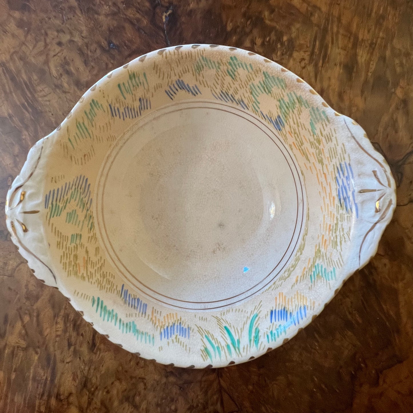 Vintage Burleigh Ware Tudor Bowls Set Of Five