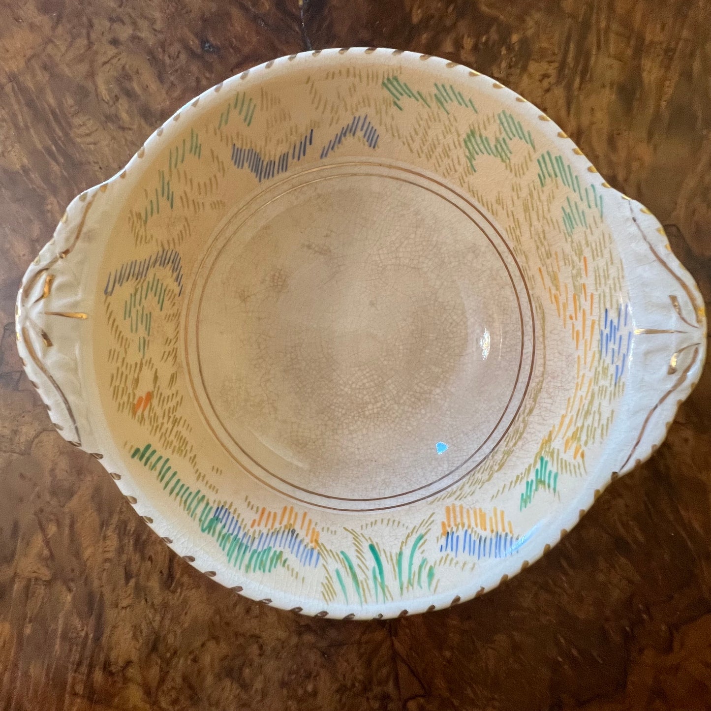 Vintage Burleigh Ware Tudor Bowls Set Of Five