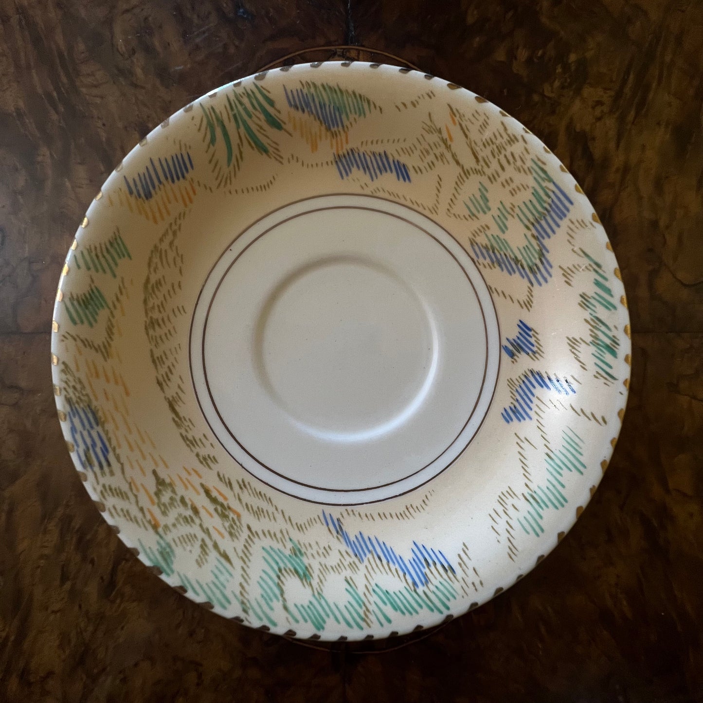 Vintage Burleigh Ware Tudor Saucer