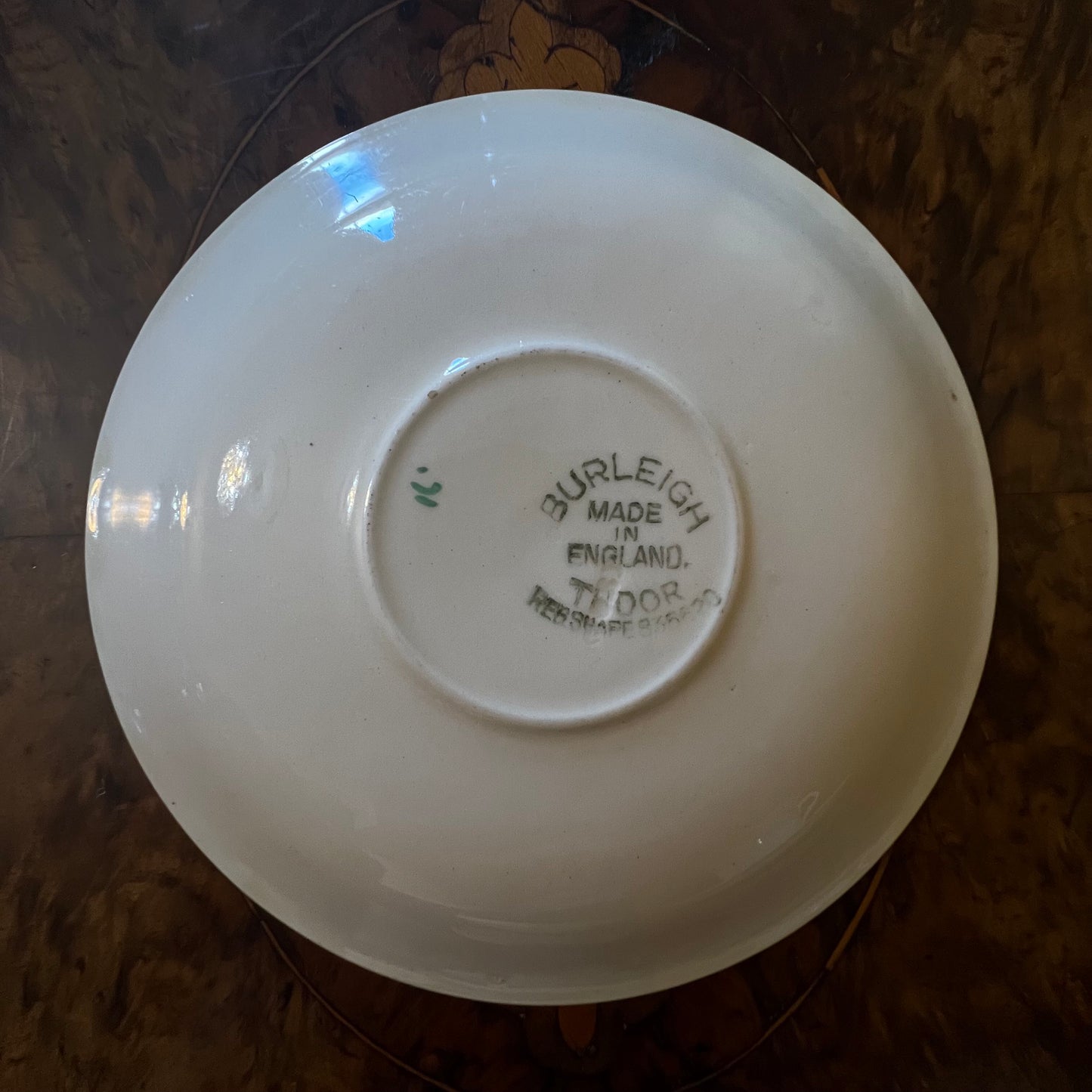 Vintage Burleigh Ware Tudor Saucer