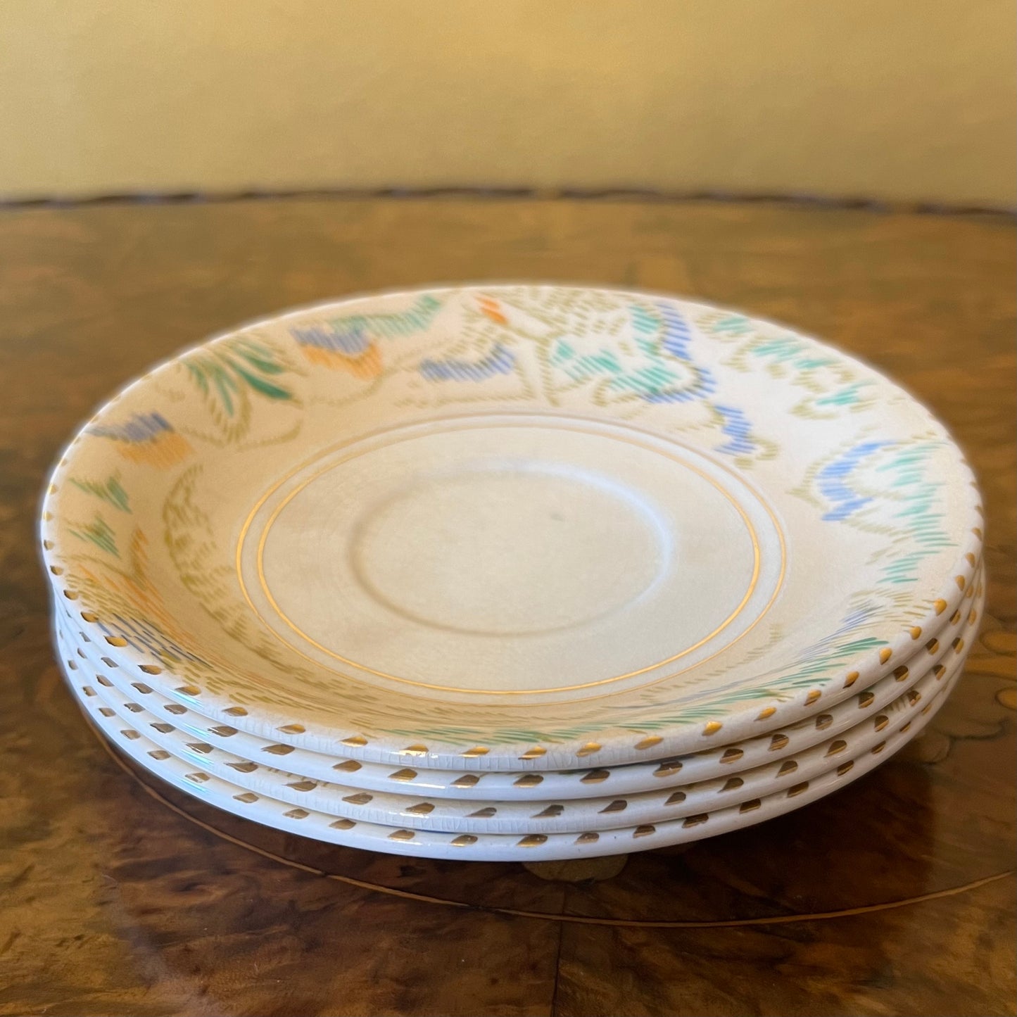 Vintage Burleigh Ware Tudor Saucer