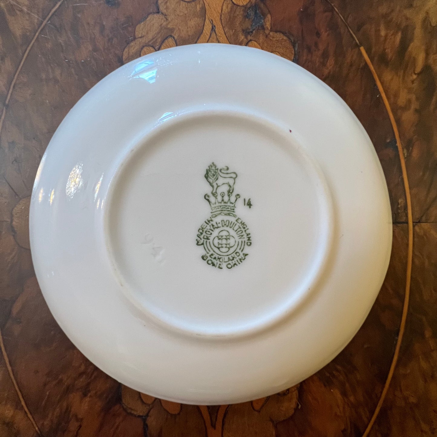 Vintage Royal Doulton floral Dish Plate