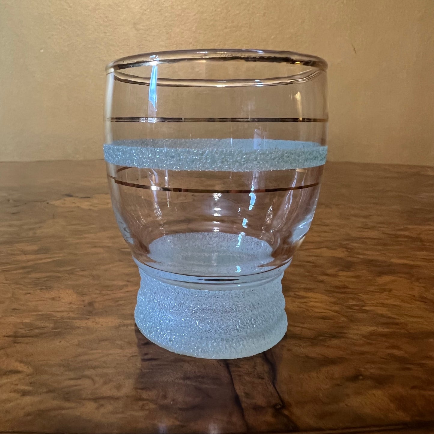 Glass Stripe Tumblers Set Of Five