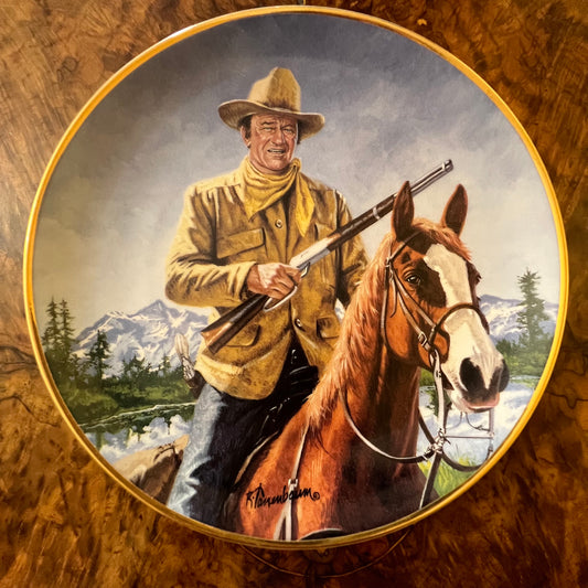 John Wayne High Country Collector Plate