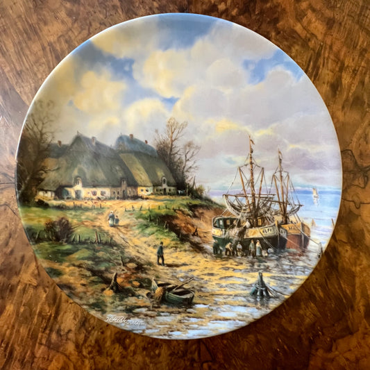 Tirschenreuth Fischer In Den Dunen Collectors Plate