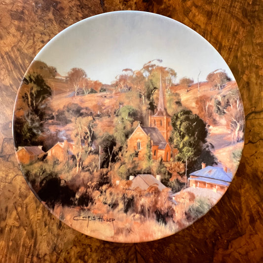 Bendigo Pottery Heritage Town Carcoar Collectors Plate