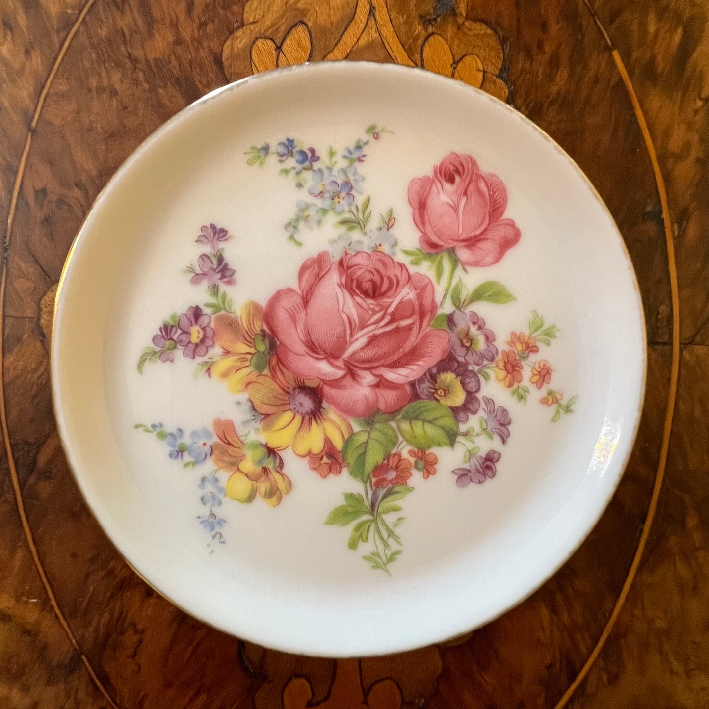 Furstenbery Floral Trinket Dish