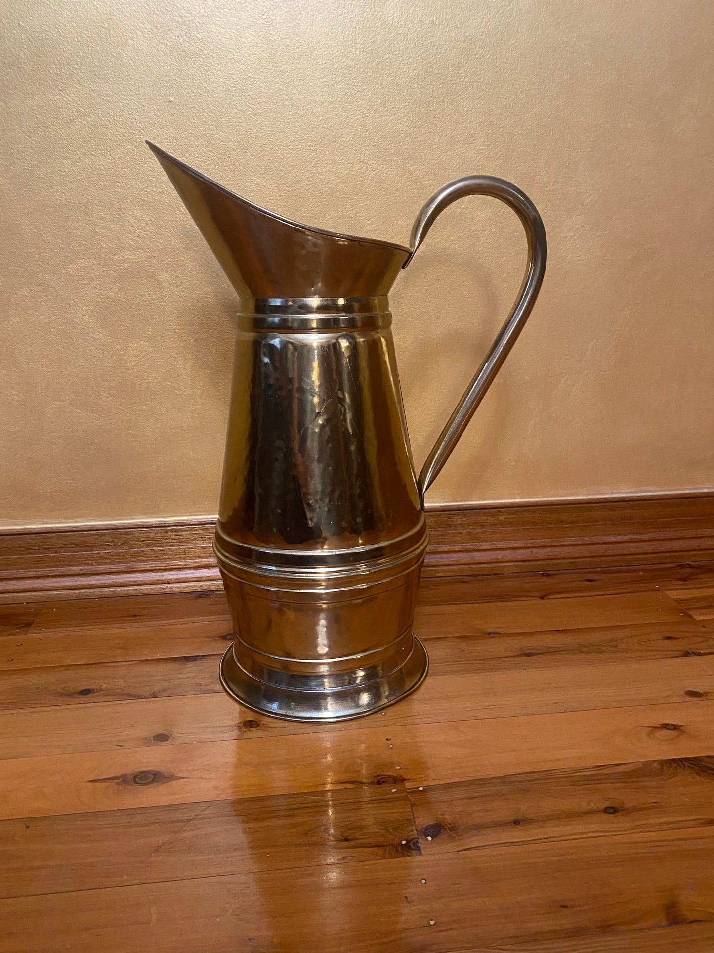 Vintage Brass Umbrella Jug Stand