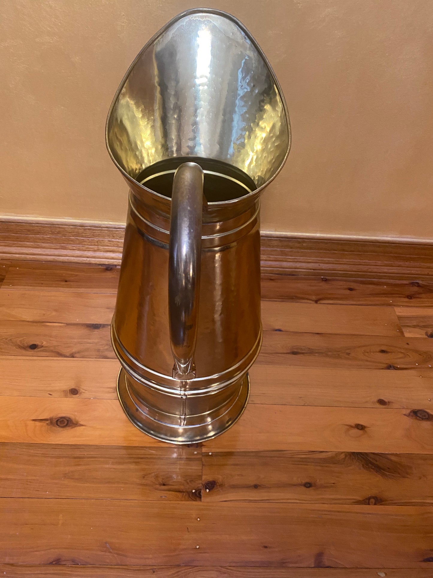 Vintage Brass Umbrella Jug Stand