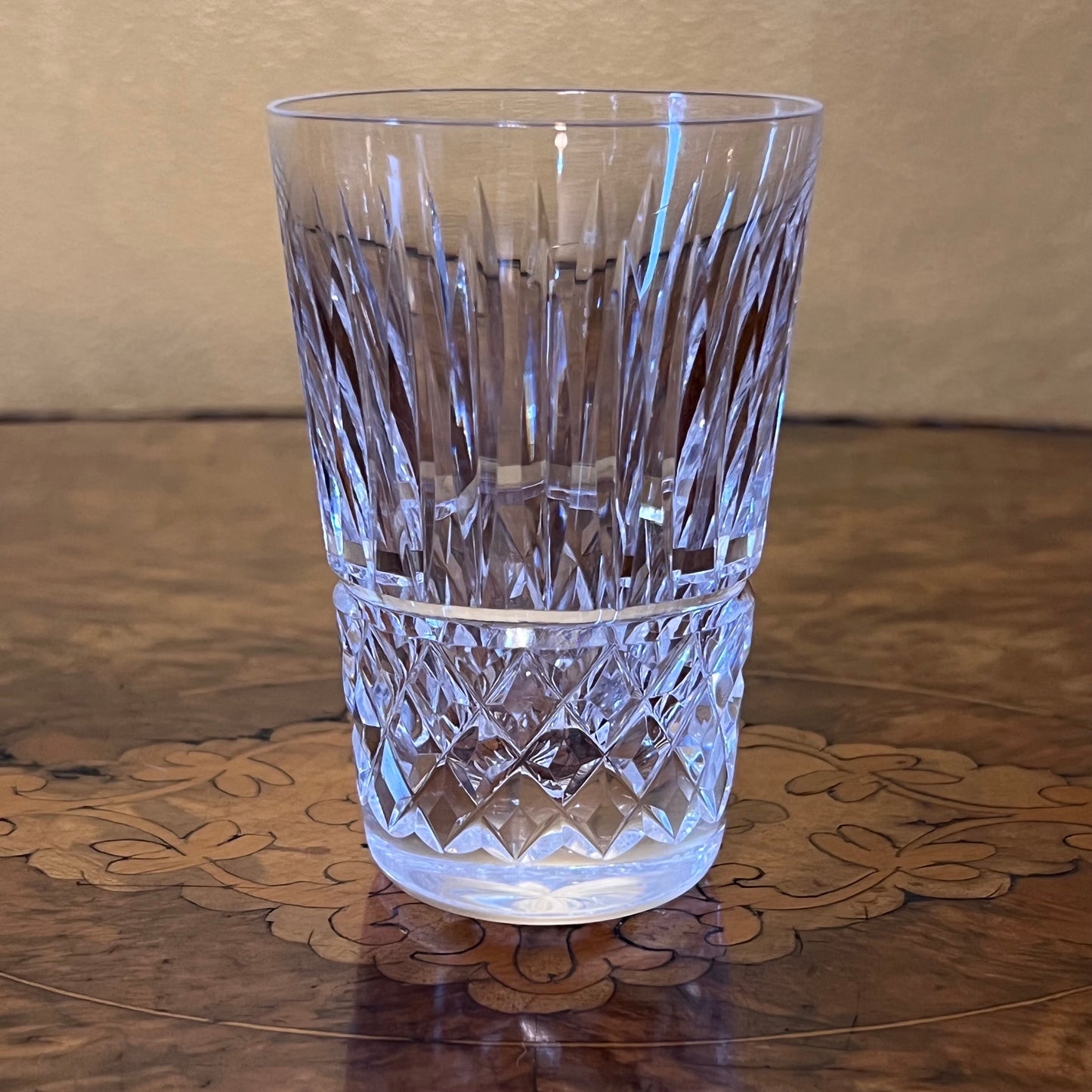 Vintage Crystal Tumblers Set Of Four