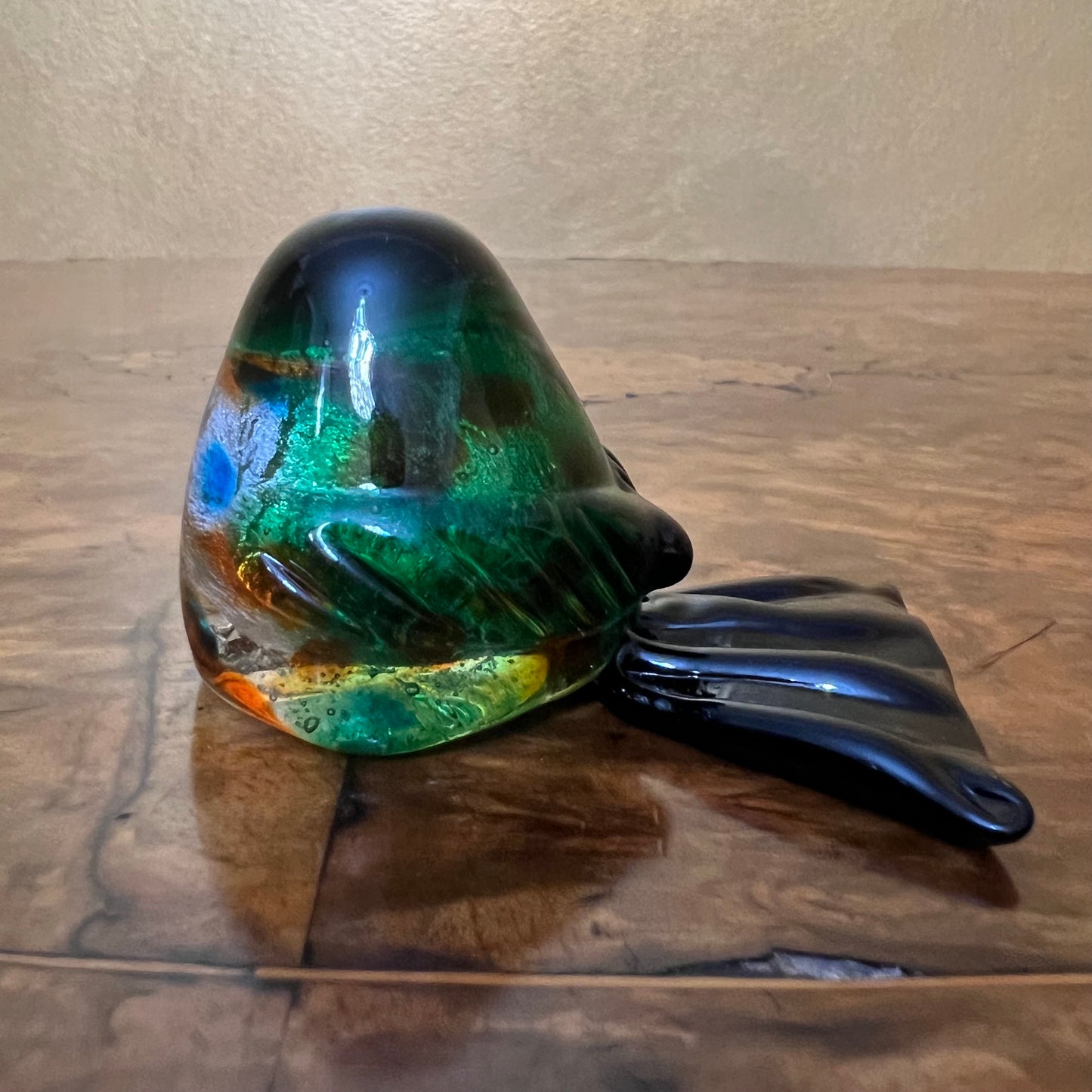 Art Glass Bird Ornament