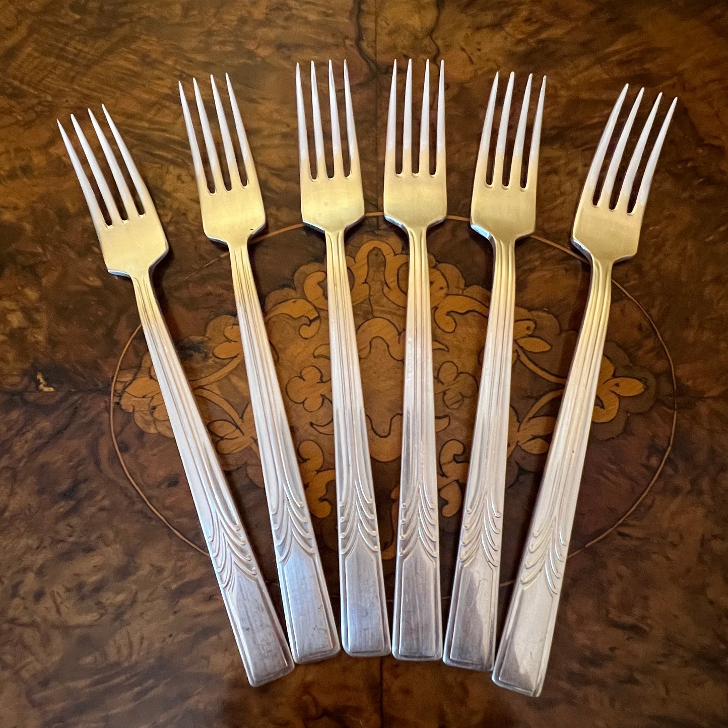 Vintage Sheffield Sheringham Silver Plated Cutlery Set 29 Piece