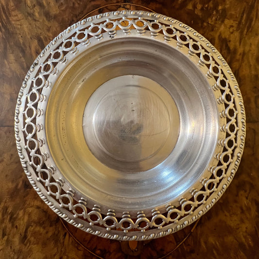 Vintage Warrantea Stg Silver Plated Dish