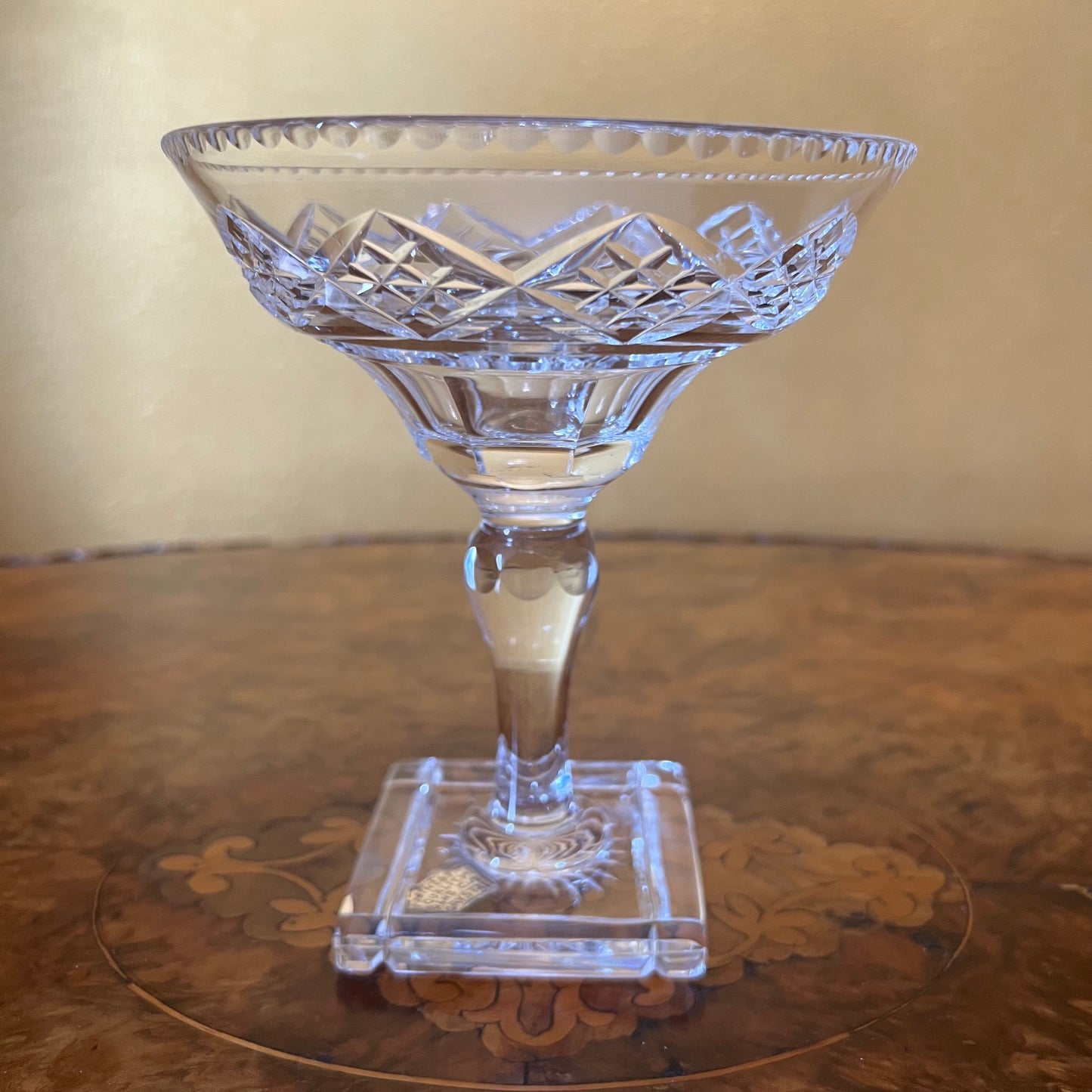 Vintage Crystal Sorbet Glass