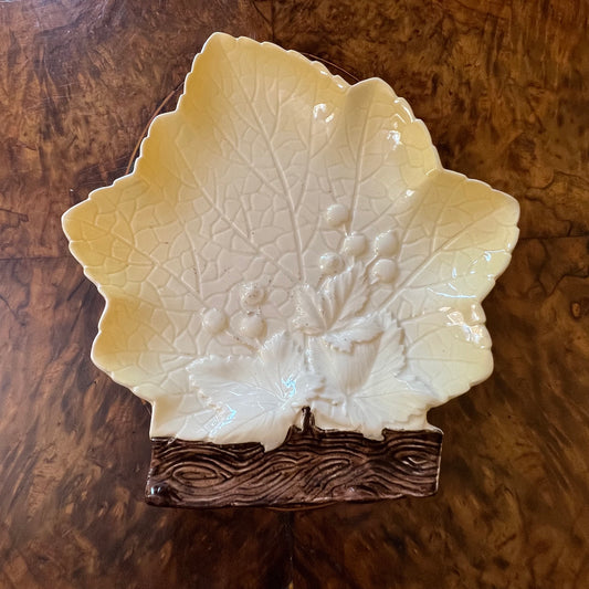 Vintage Carlton Ware Oak Leaf Dish