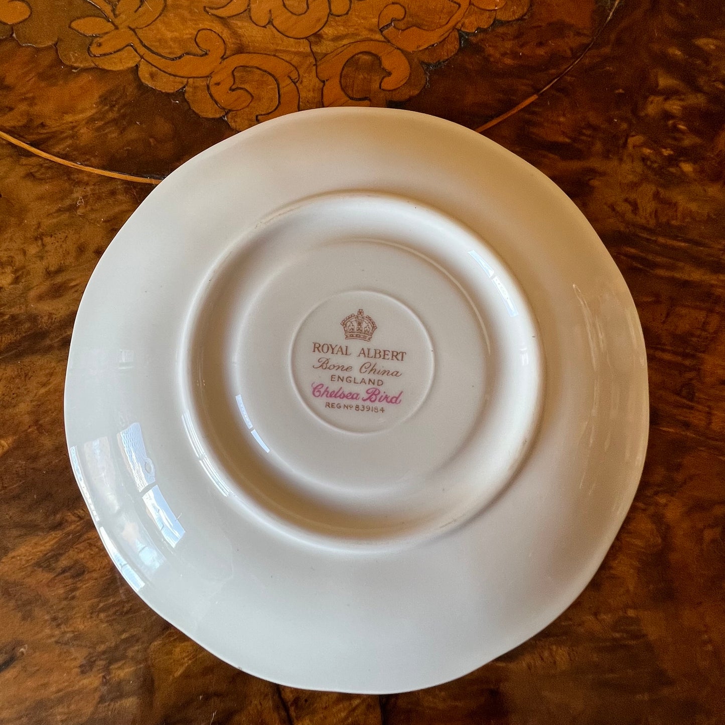 Royal Albert Chelsea Bird Tea Cup & Saucer