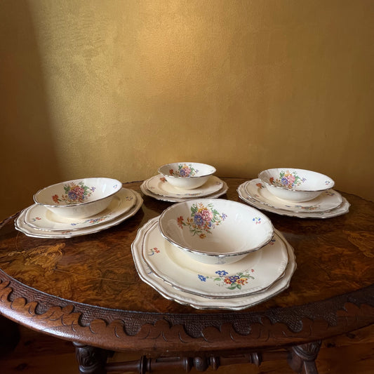 Vintage Alfred Meakin Brighton 12 Piece Dinner Set