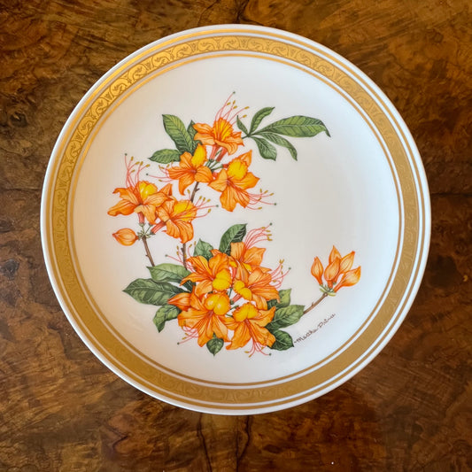 Royal Horticultural Society Flame Azaleas Plate