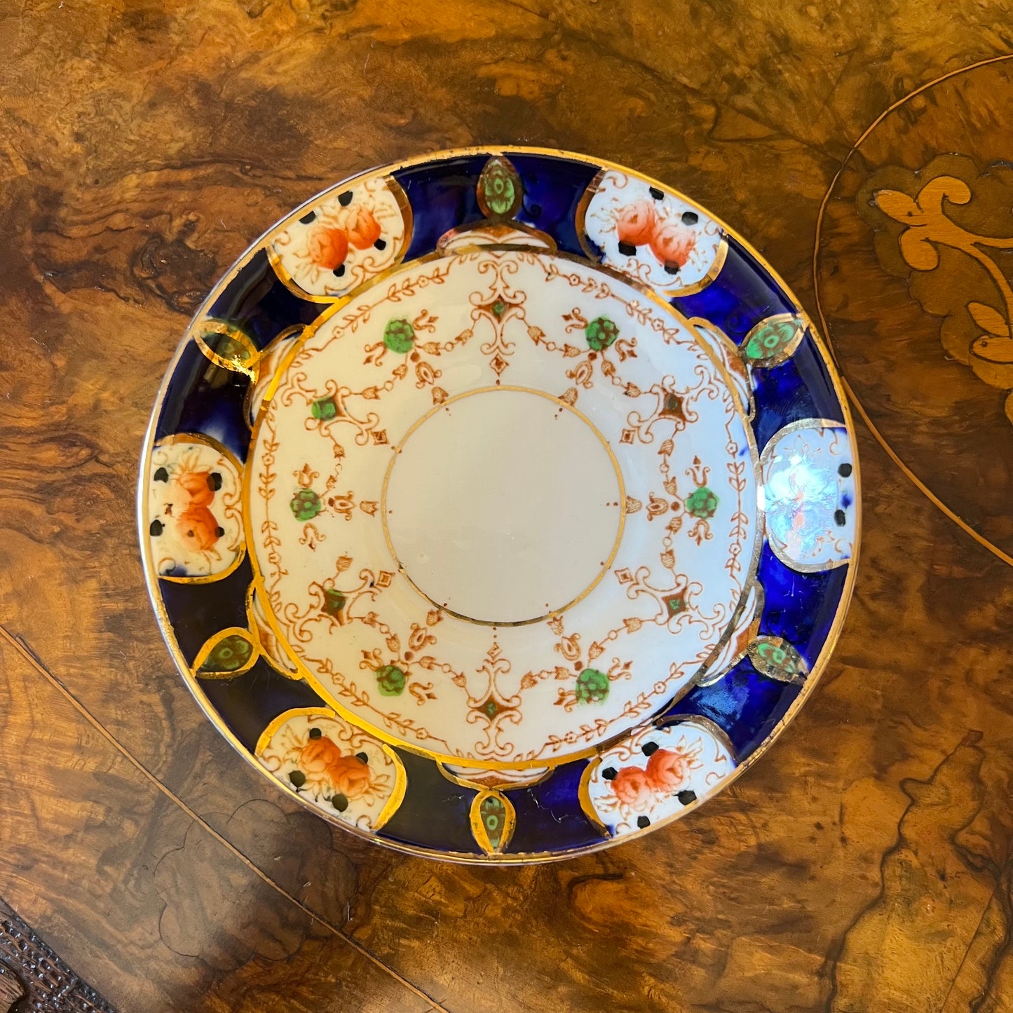 Antique Stanley China City Tea Cup & Saucer Set Of Six