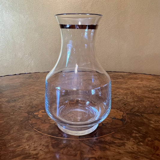 Vintage Wine Glass Carafe