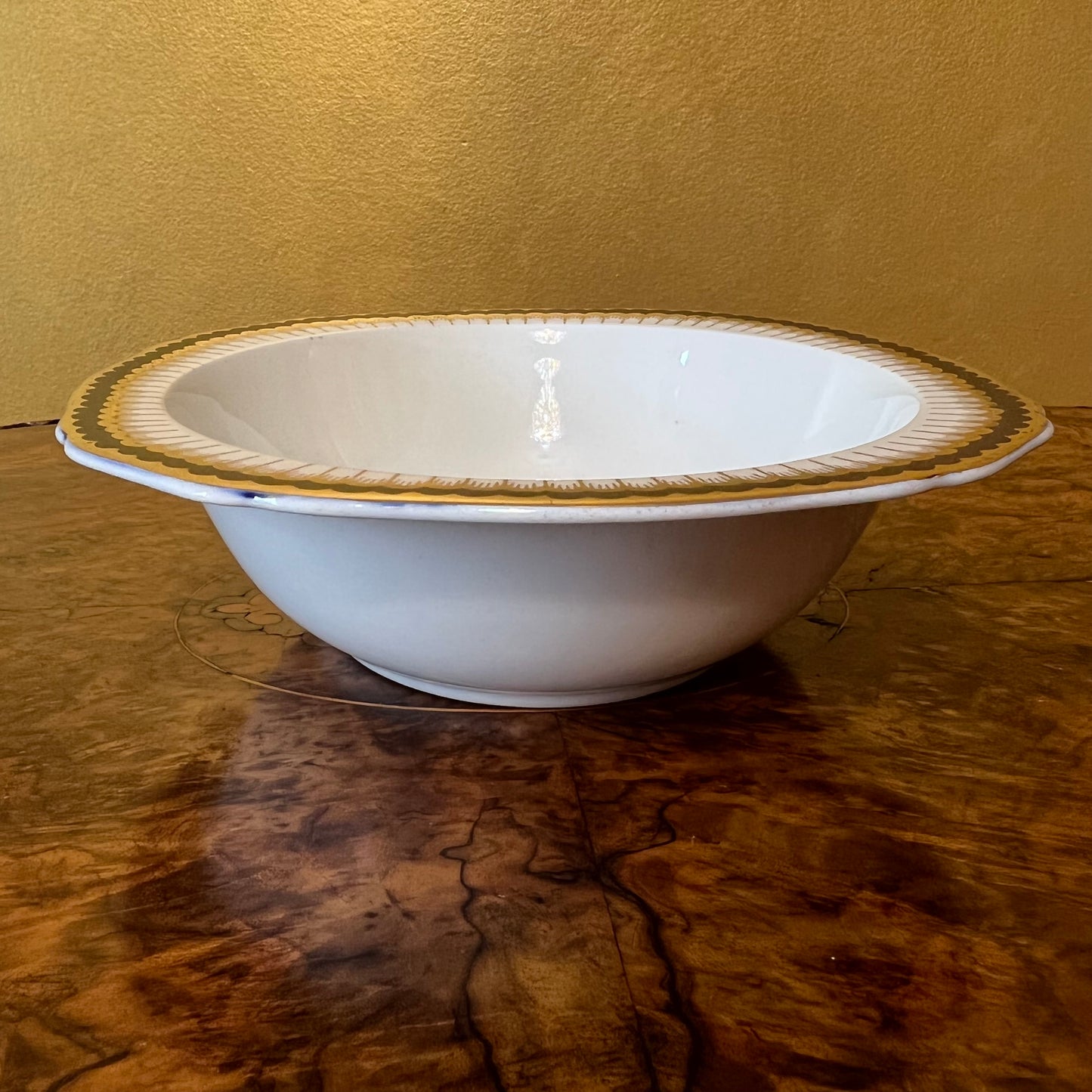 Vintage Alfred Meakin Blue De Roi Serving Bowl