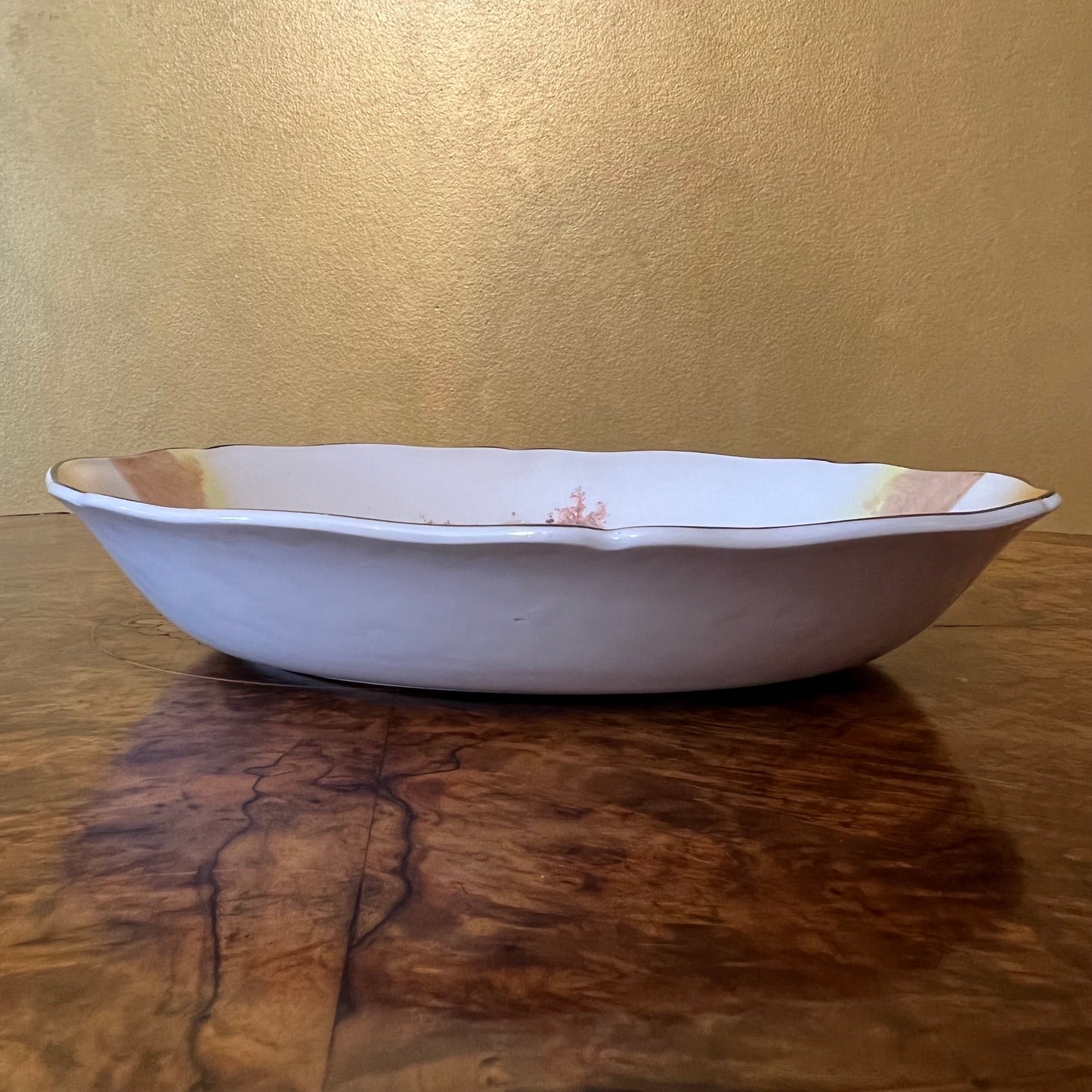 Antique Royal Doulton Coaching Scene Oval Bowl