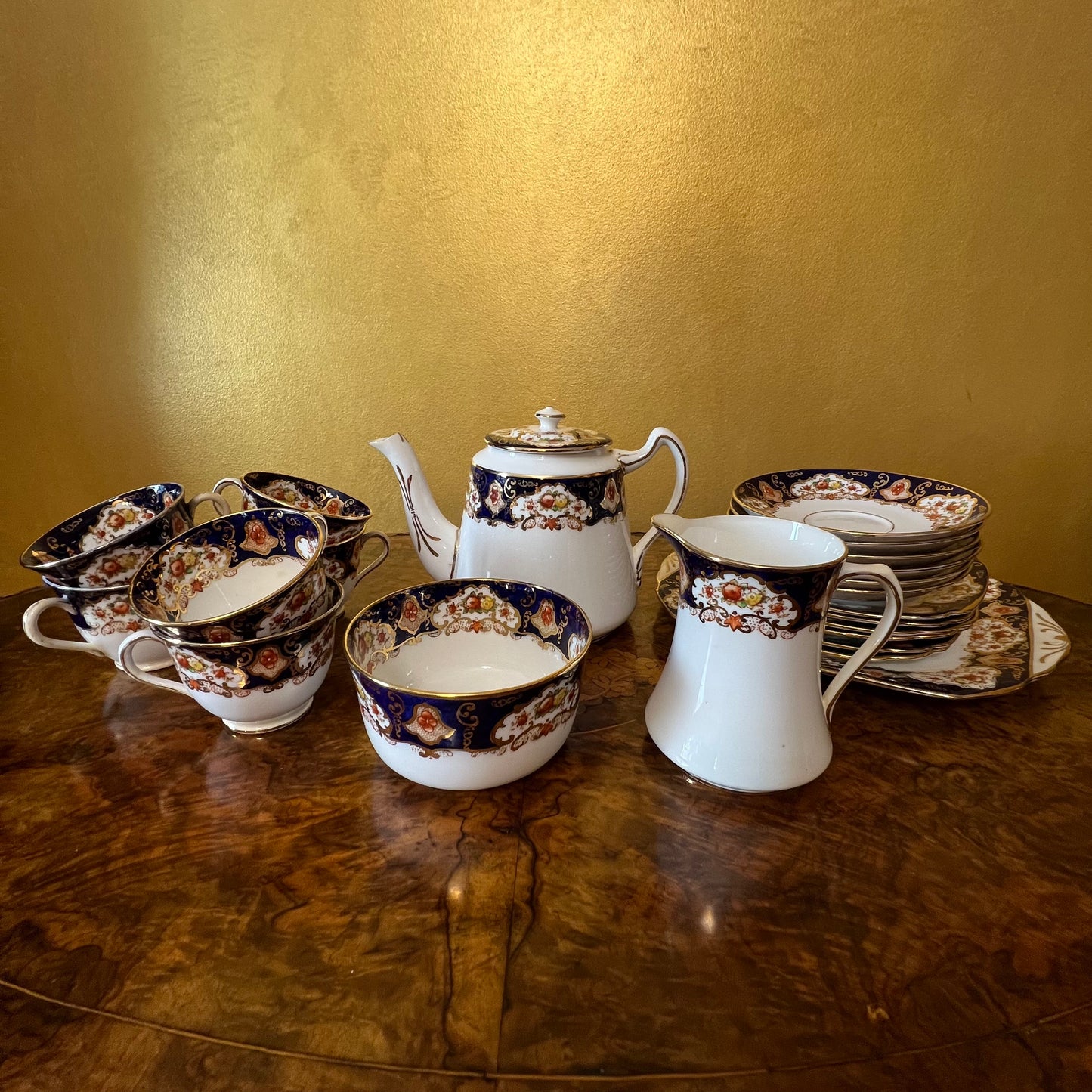 Vintage Standard English Tea Party 22 Piece Set