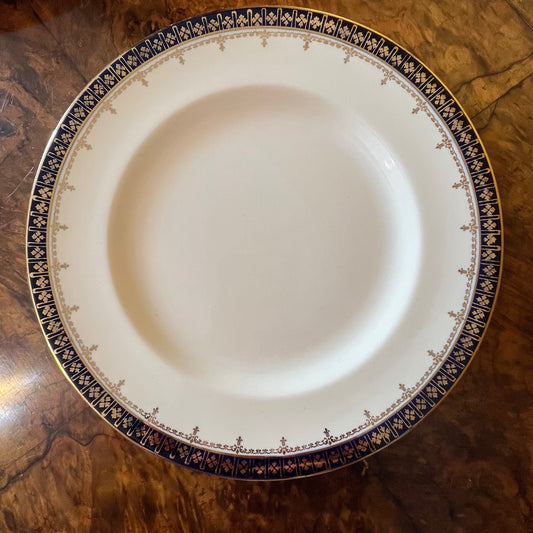 Vintage Alfred Meakin Bleu De Roi Entre Plate Replacement