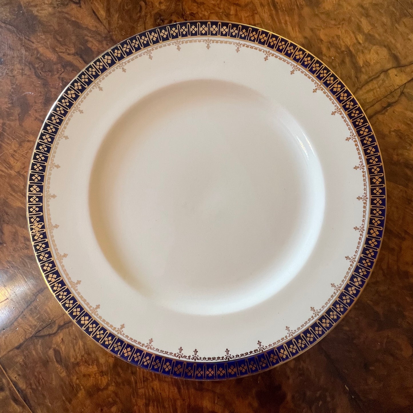 Vintage Alfred Meakin Bleu De Roi Dinner Plate Replacement