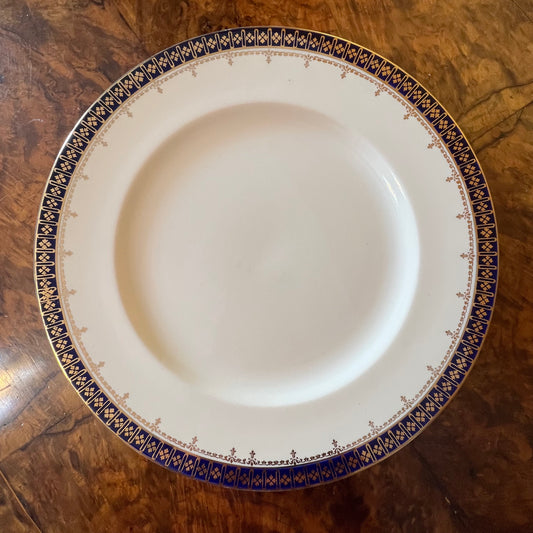 Vintage Alfred Meakin Bleu De Roi Dinner Plate Replacement