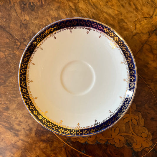 Vintage Alfred Meakin Bleu De Roi Saucer Replacement