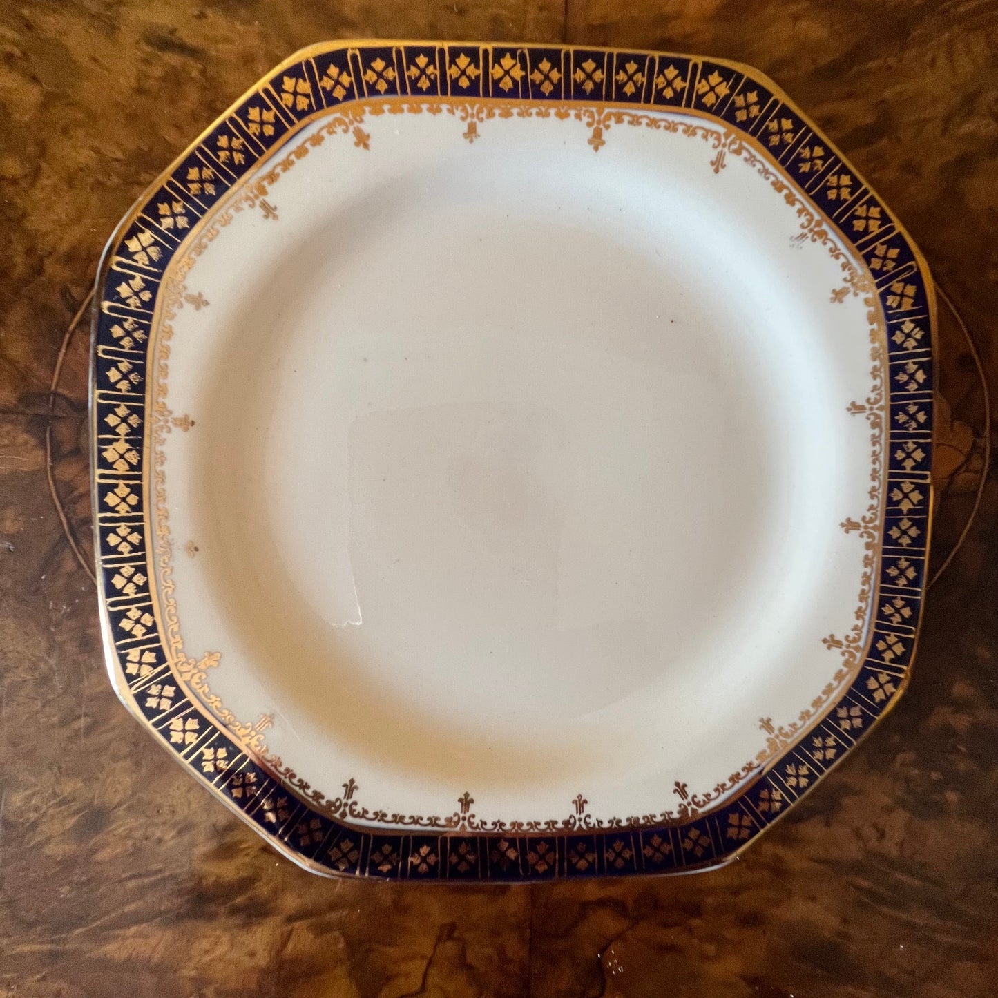 Vintage Alfred Meakin Bleu De Roi Square Side Plate  Replacement