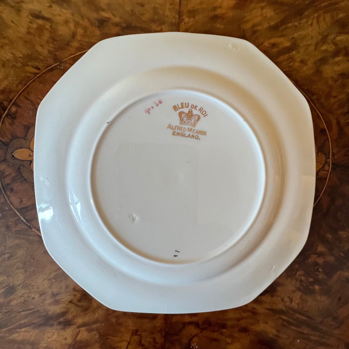 Vintage Alfred Meakin Bleu De Roi Square Side Plate  Replacement