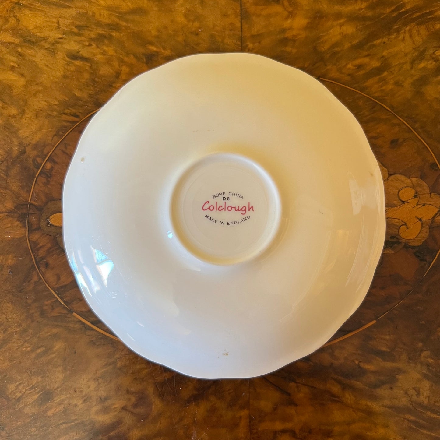 Vintage Colclough Yellow Floral Saucer