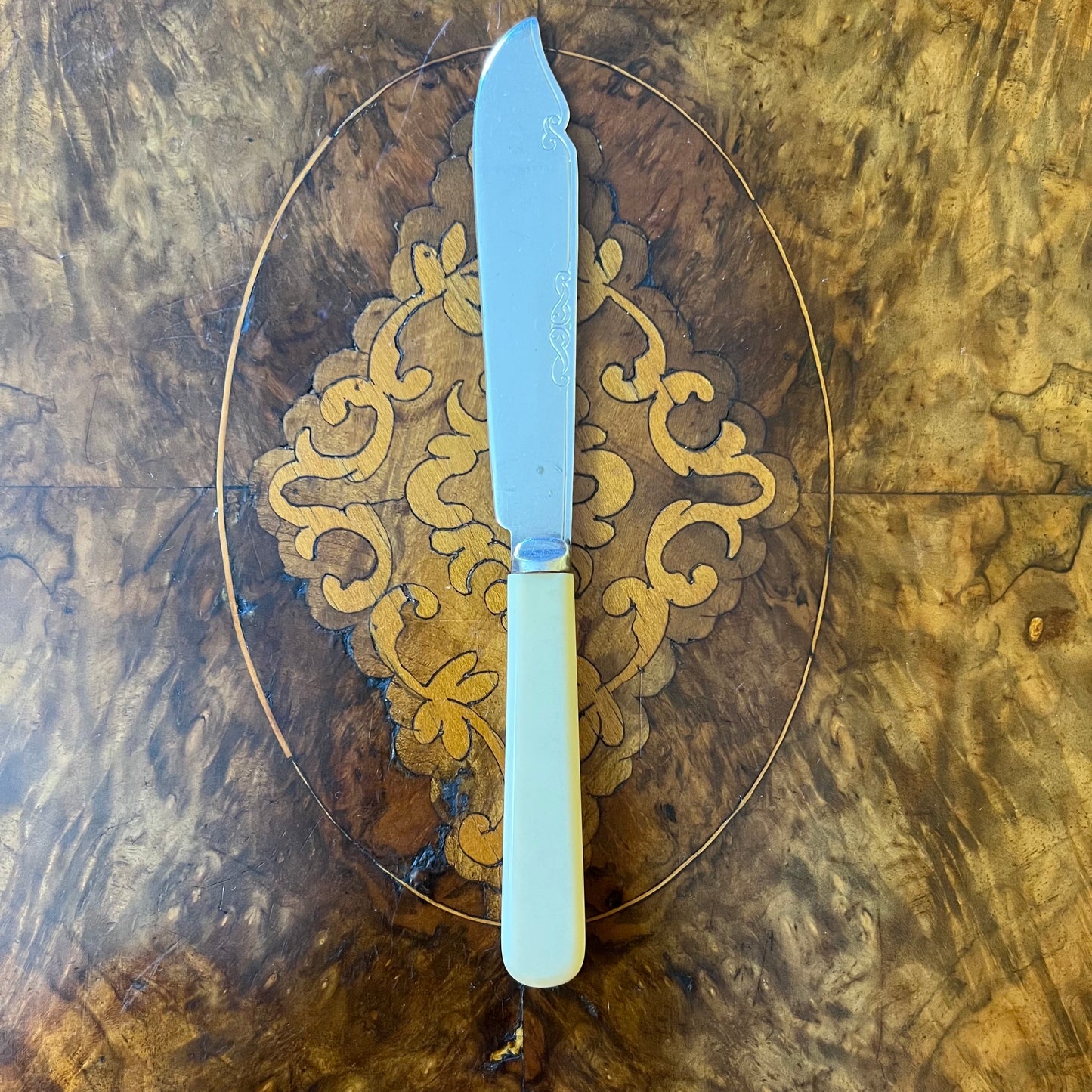 Vintage Silver Plated Knives & Forks Set Of 12