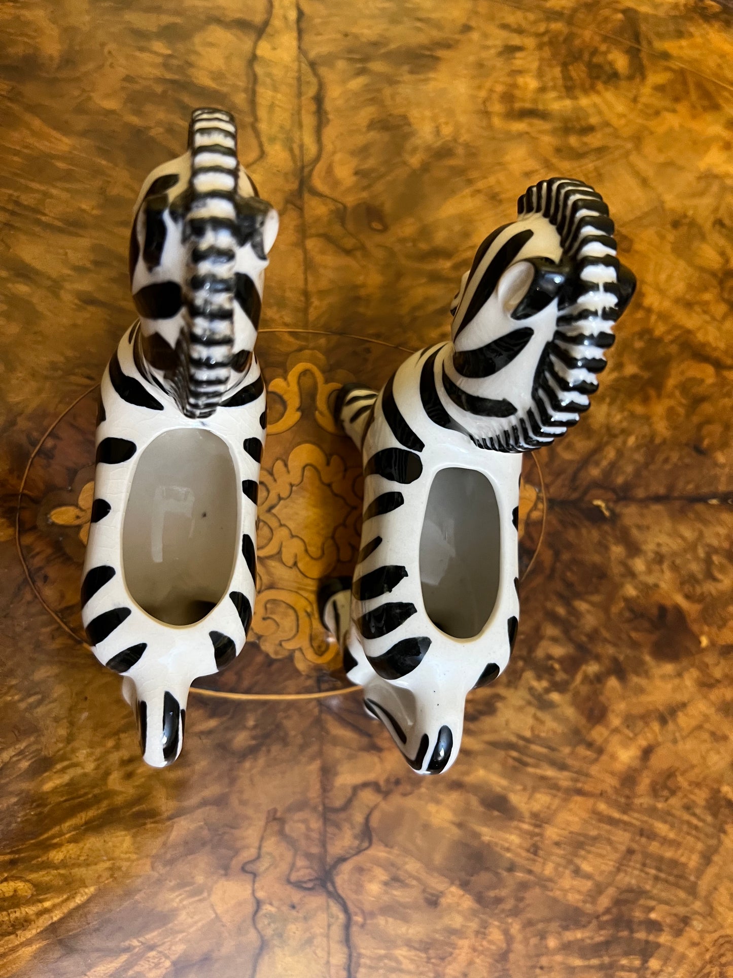 Zebra Pair Of Ornaments