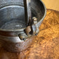 Antique Metal Bucket with Detail Print