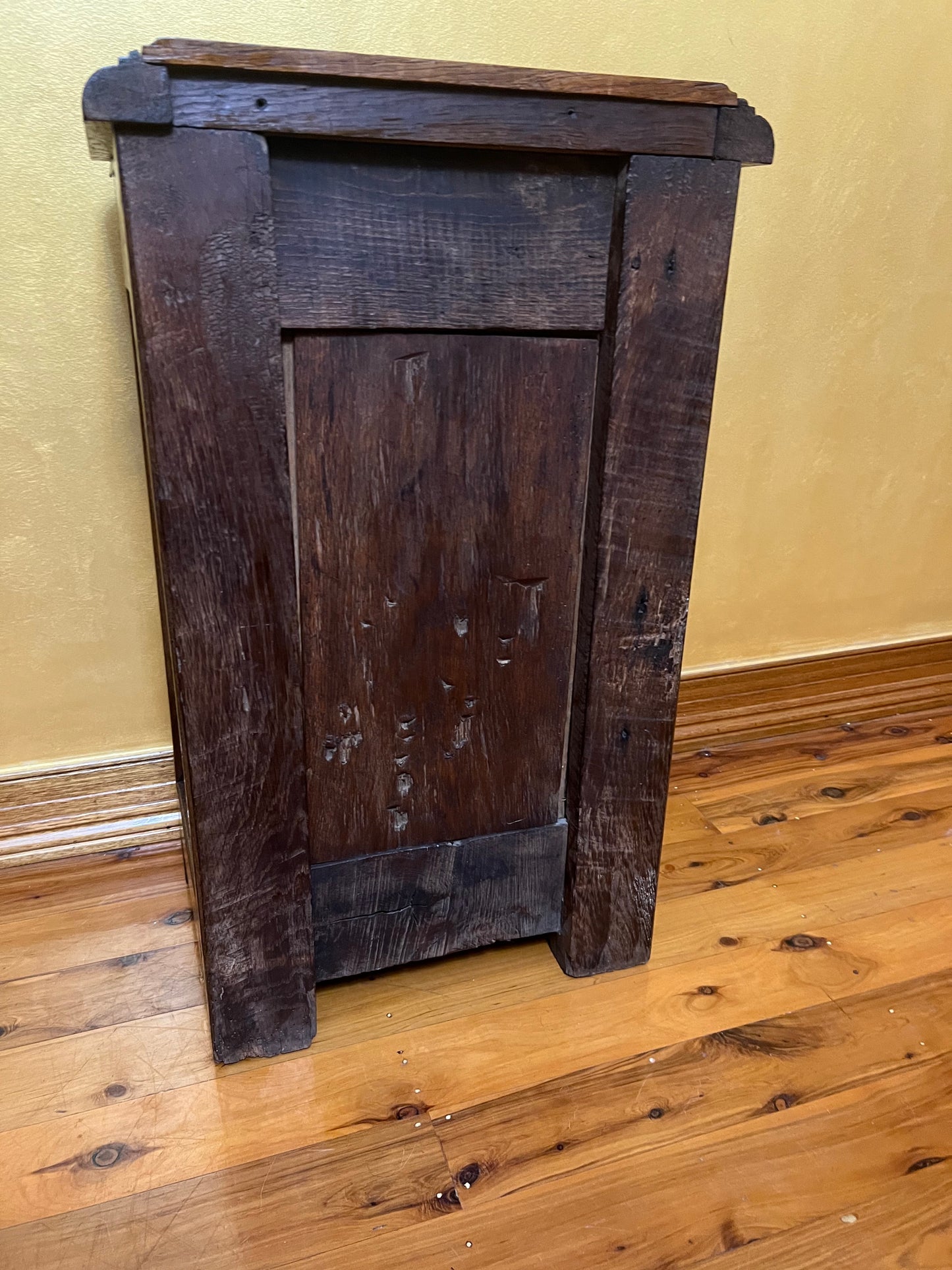 Antique 18th Century French Oak Bedside Table