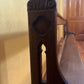 Antique 19th Century Gothic Oak Prayer Seat Pew