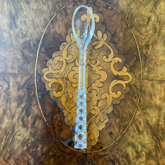 Vintage Glass Spoon