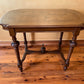 Antique French Oak Parquetry Detail Table