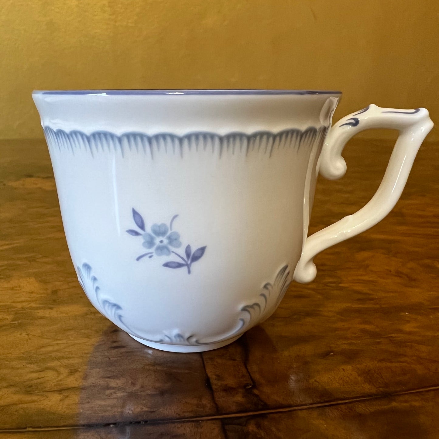 Villeroy & Boch Heinrich Blue Floral Coffee Cup & Saucer