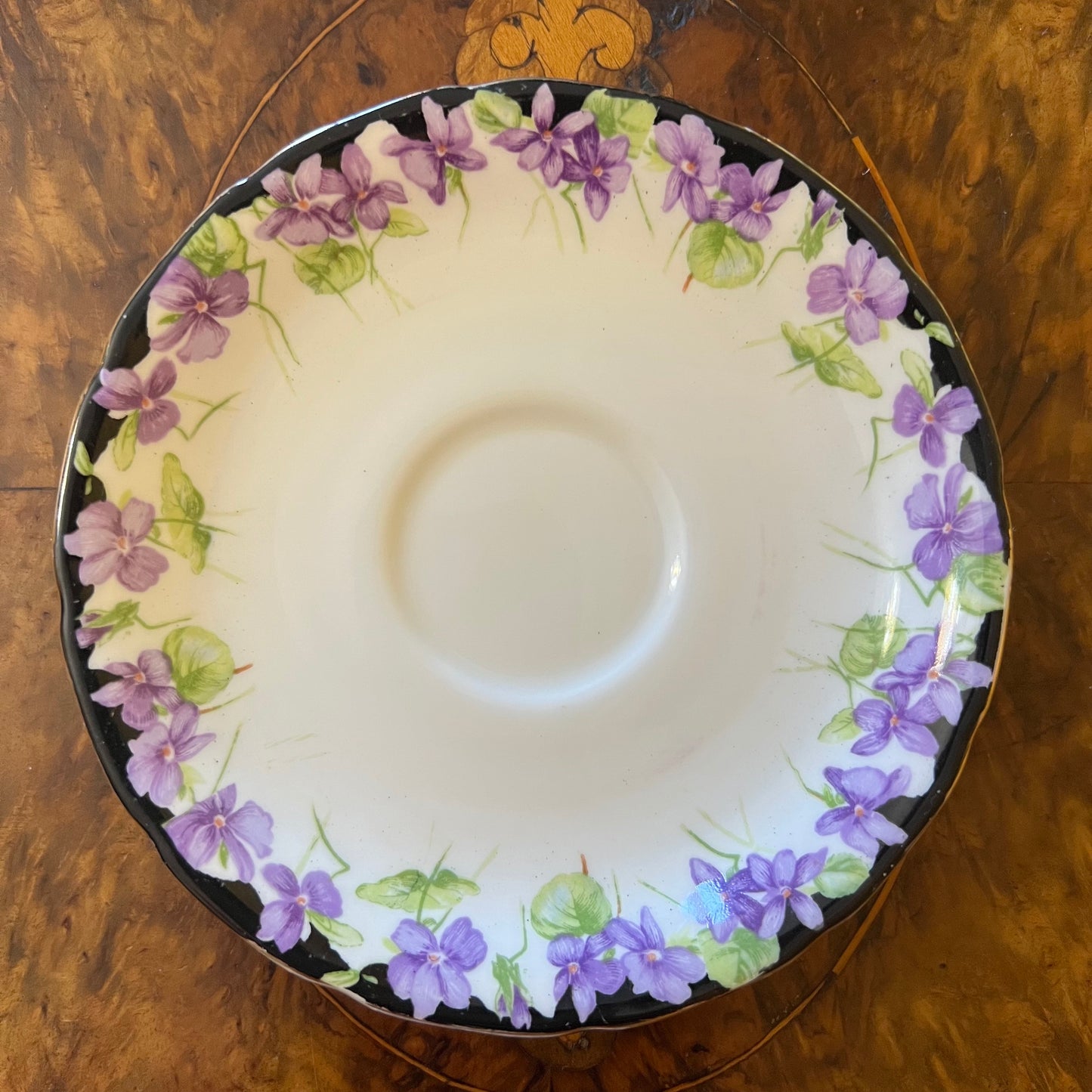 Vintage Royal Doulton Violets Saucer