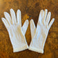 Vintage Ivory Beaded Ladies Gloves