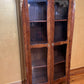 Antique 19th Century French Louis XVth Glass Cabinet with Marble Top